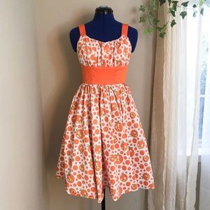 Disney Parks Orange Bird Dress - XS